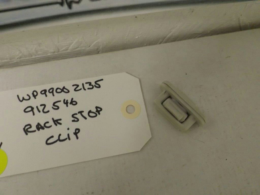 JENN AIR MAYTAG DISHWASHER WP99002135 912546 RACK STOP CLIP USED JENN AIR MAYTAG DISHWASHER WP99002135 912546 RACK STOP CLIP USED